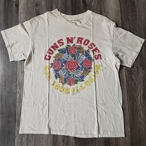 Brockum 1991 GUNS N' ROSES "Use Your Illusion" Concert Tour Size L Shirt